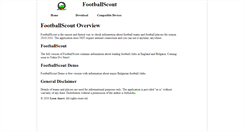 Desktop Screenshot of footballscout.anavi.org